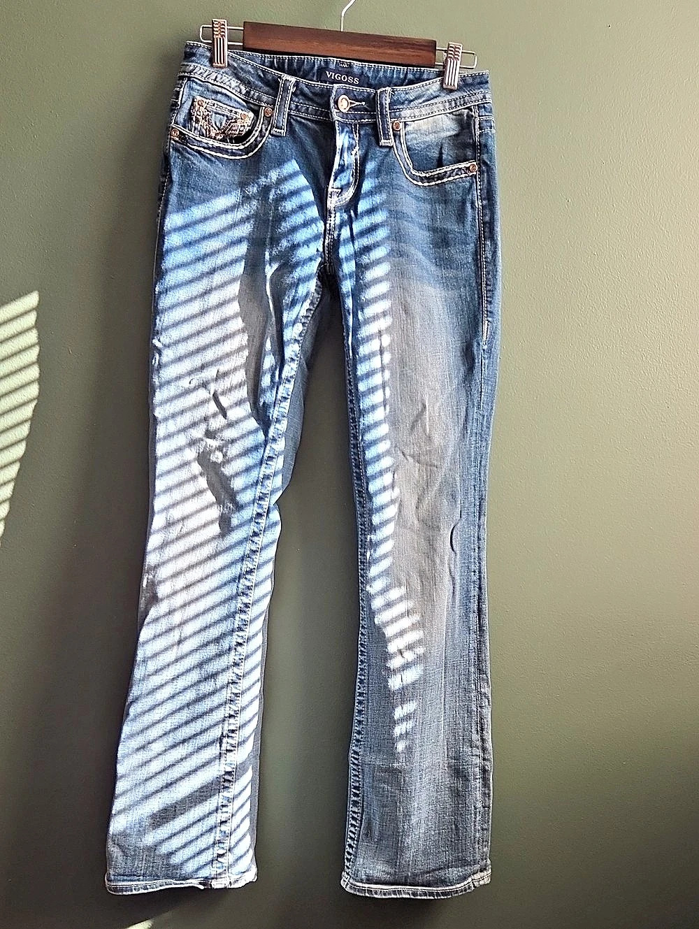 Vigoss Bootcut Jeans in Blue Size 4 L32 Like New